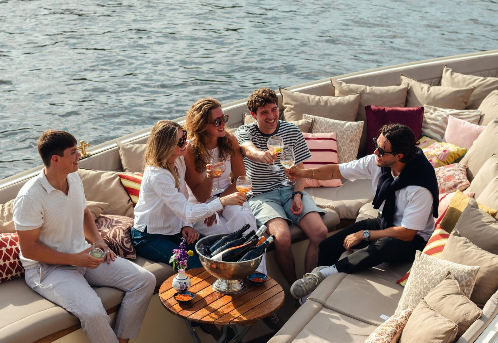 Privé open boot met bar